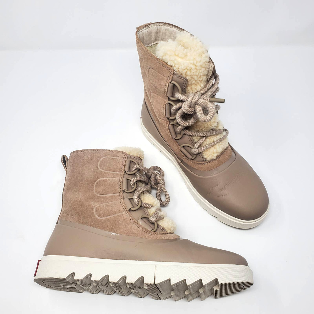 Sorel Tan Ankle Boots - Picture 4 of 10